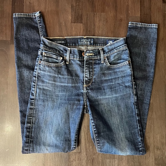 Lucky Brand Brooke Legging Jean Size 4/27 - Picture 3 of 16
